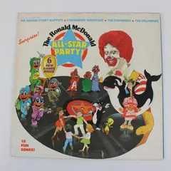 The Ronald McDonald All-Star Party! 12" Vinyl Record K-Tel LP