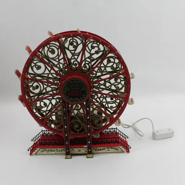2004 Department 56 Village Carnival Golden Vine Ferris Wheel 53802