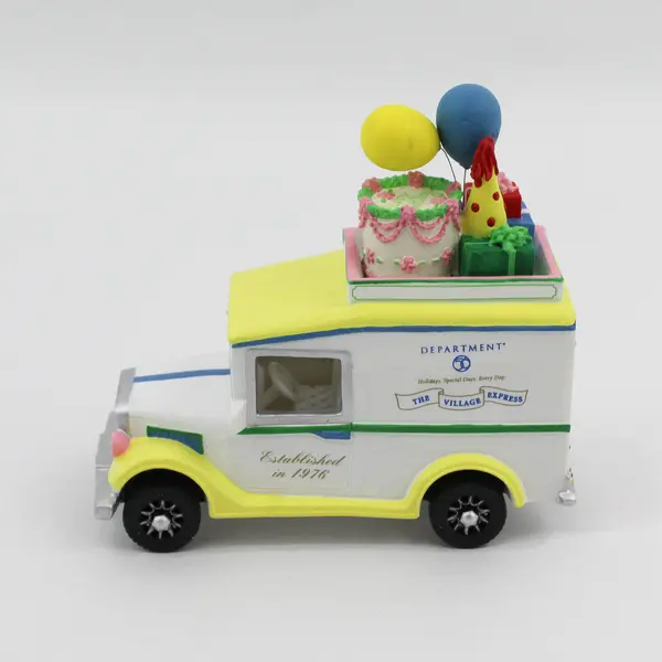 Department 56 Happy Birthday Village Express Van 58642 Original Box