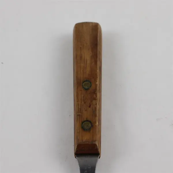 Lot of 2 Vintage EKCO 3-Prong Stainless Wood Handle Forks Rustic