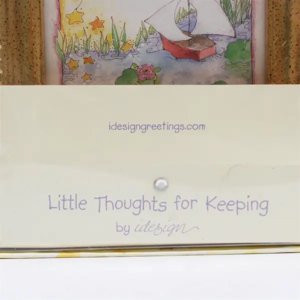 I Design Greetings Little Thoughts for Keeping Baptism Keepsake New