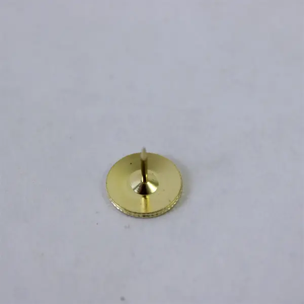 Clover Needlecraft NP-100H Lot of 60 Gold Thumbtacks w/ Remover Box