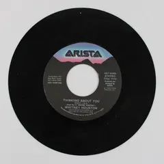 Whitney Houston Greatest Love Of All / Thinking About You 7" Vinyl Record