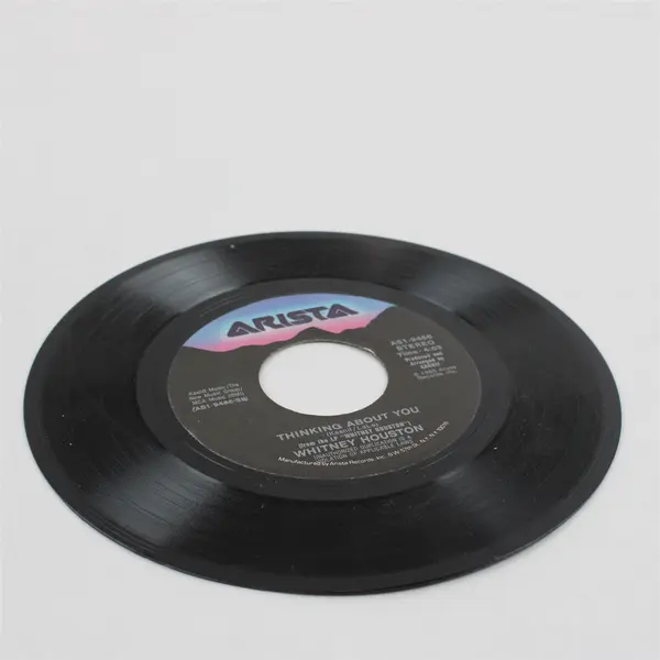 Whitney Houston Greatest Love Of All / Thinking About You 7" Vinyl Record