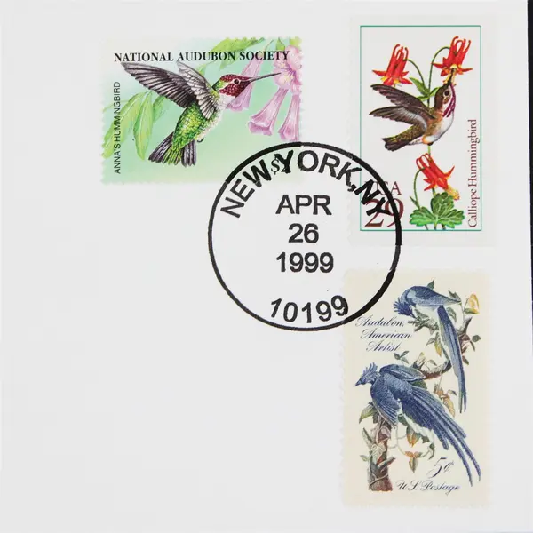 Set of 5 National Audubon Society Conservation FDC Fleetwood 1999