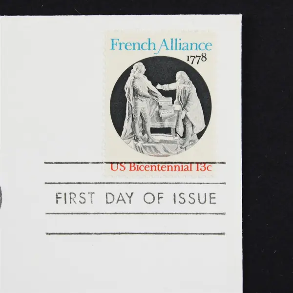 Set Of 5 The French Alliance 1978 Stamp SC #1753 FDC Fleetwood Cachet