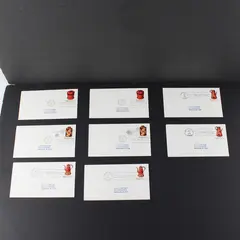 Lot Of 8 Pennsylvania Toleware Stamp 1979 SC #1775-78 First Day Covers