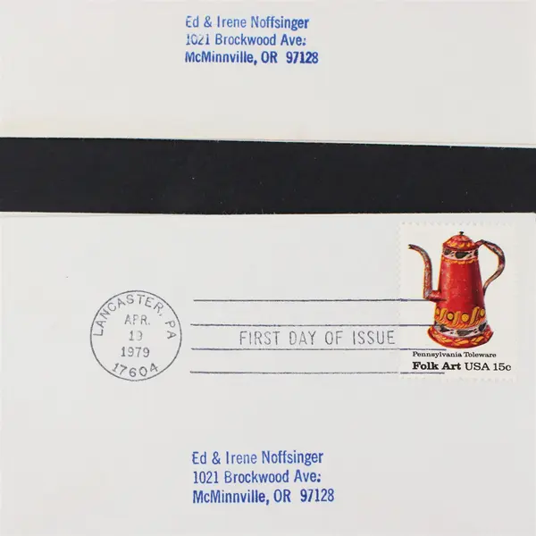 Lot Of 8 Pennsylvania Toleware Stamp 1979 SC #1775-78 First Day Covers