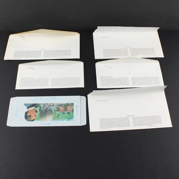 Lot of 7 Mixed 1990s US Postal Stationery FDC Covers Cachets