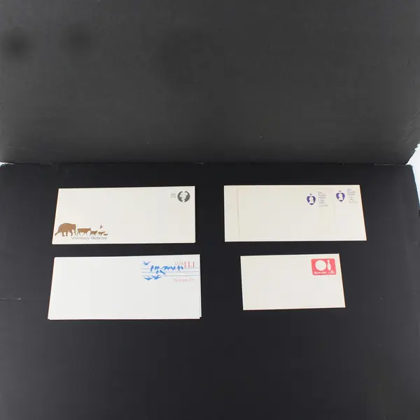 Lot of 5 Mixed 1970s-1990s US Postal Stationery Covers