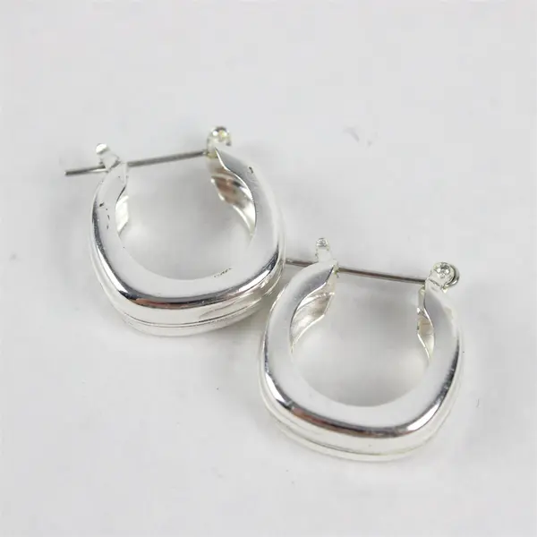 Lot of 5 Pairs Vintage Gold Silver Tone Costume Jewelry Earrings