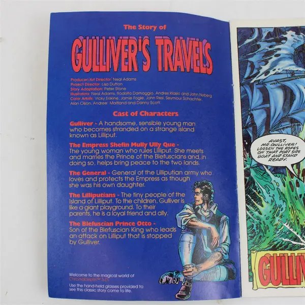 Color Classics Gulliver's Travels Wendy's Kids Meal Collectible