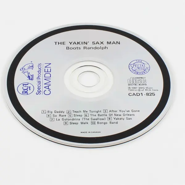 Boots Randolph The Yakin' Sax Man CD RCA Camden Classics
