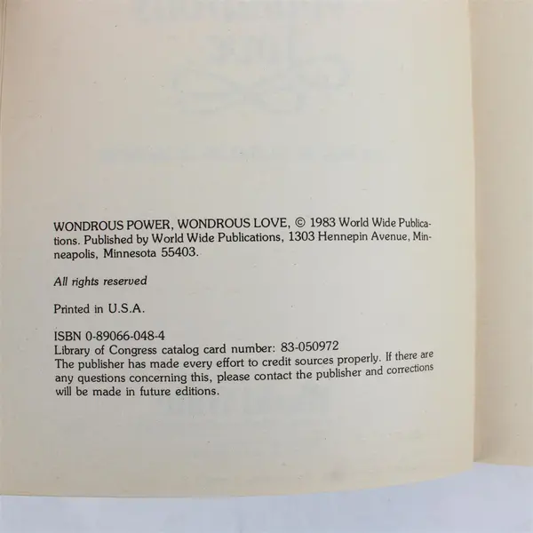 Lot 2 PB Wondrous Power, Wondrous Love + Prodigals and Those Who Love Them