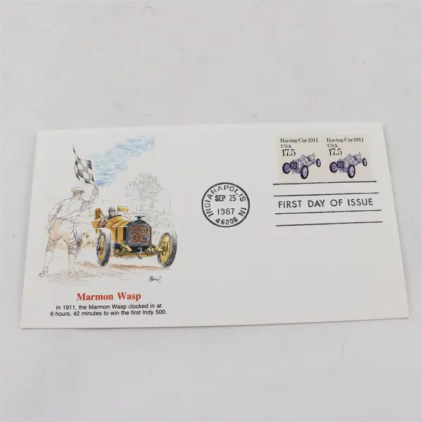Lot of 4 Fleetwood 1987 US First Day Covers FDC Transportation