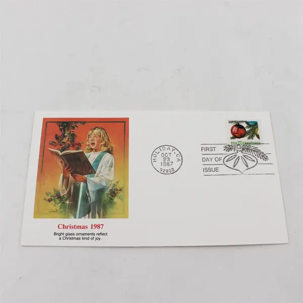 Set Of 3 Christmas 1987 SC #2367-68 Fleetwood First Day Covers