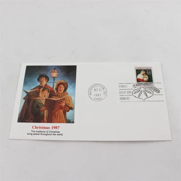 Set Of 3 Christmas 1987 SC #2367-68 Fleetwood First Day Covers