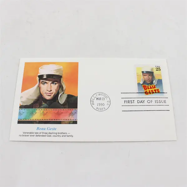 Set Of 4 Classic Film Stamps #2445-48 1990 Fleetwood First Day Covers