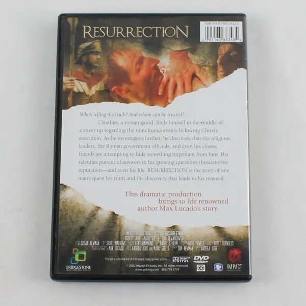Max Lucado Resurrection DVD 2002 Impact Productions #324222