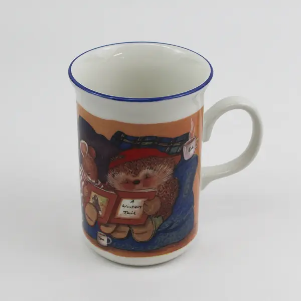 Country Companions Tea Coffee Mug by Gordon Fraser Animals Reading