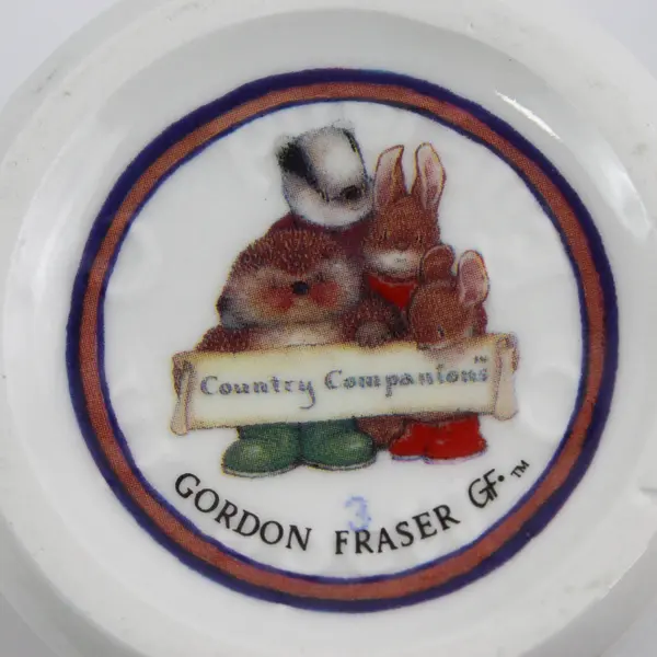 Country Companions Tea Coffee Mug by Gordon Fraser Animals Reading