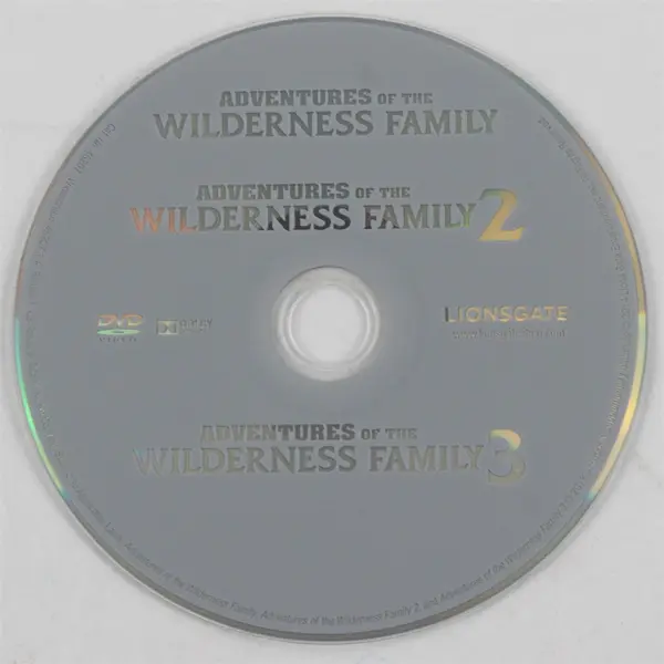 The Adventures of the Wilderness Family Triple Feature DVD 2014, Widescreen 