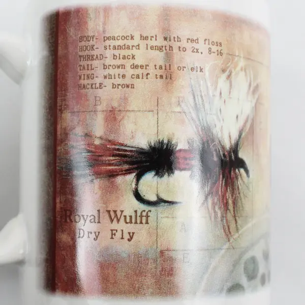 Thirstystone Resources Inc. Royal Wulff Dry Fishing Fly Coffee Mug