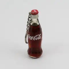Vintage Bottle of Coca Cola Keychain 3"