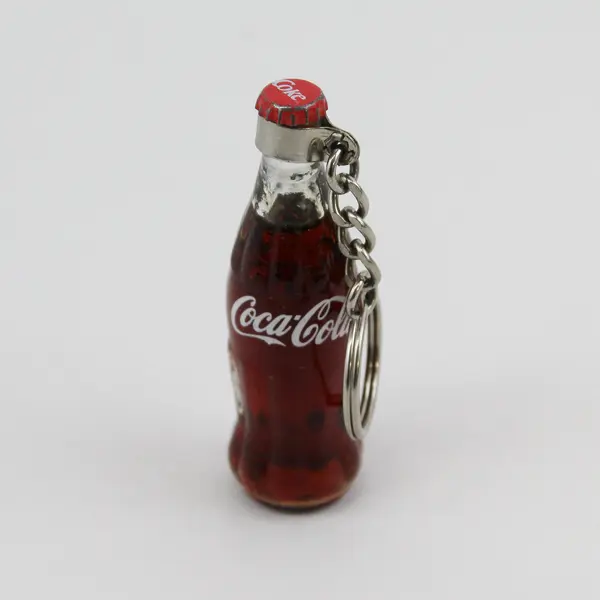 Vintage Bottle of Coca Cola Keychain 3"