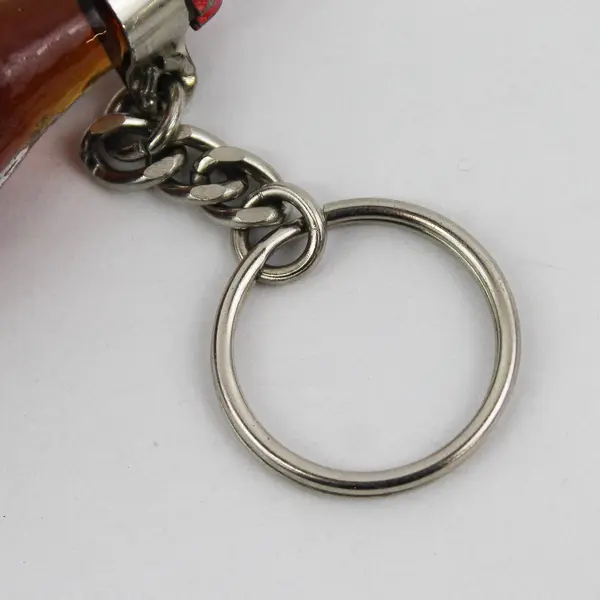 Vintage Bottle of Coca Cola Keychain 3"
