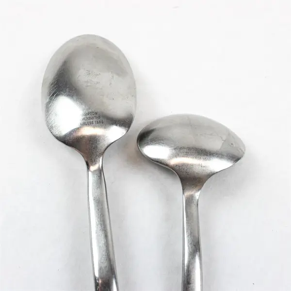 Lot of 3 Hampton Silversmiths Flatware Pieces HSV12 2 Place Spoons 1 Sugar Spoon