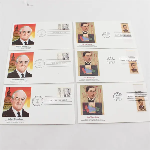 Lot of 13 Mixed 1991 Fleetwood First Day Covers FDC United States