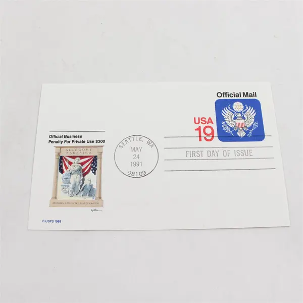 Lot of 13 Mixed 1991 Fleetwood First Day Covers FDC United States