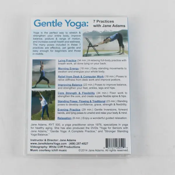 Gentle Yoga 7 Practices w/ Jane Adams, 2014 