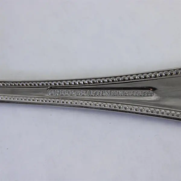 Lot of 4 Reed & Barton Place Spoons Whitley 18/10 Stainless Steel Flatware Set