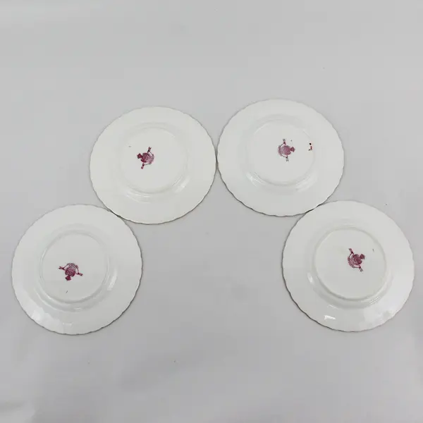 Set of 4 Vintage Minton Legacy Cream Salad Plates 8"