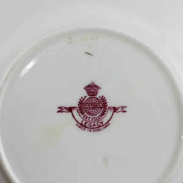 Set of 4 Vintage Minton Legacy Cream Salad Plates 8"
