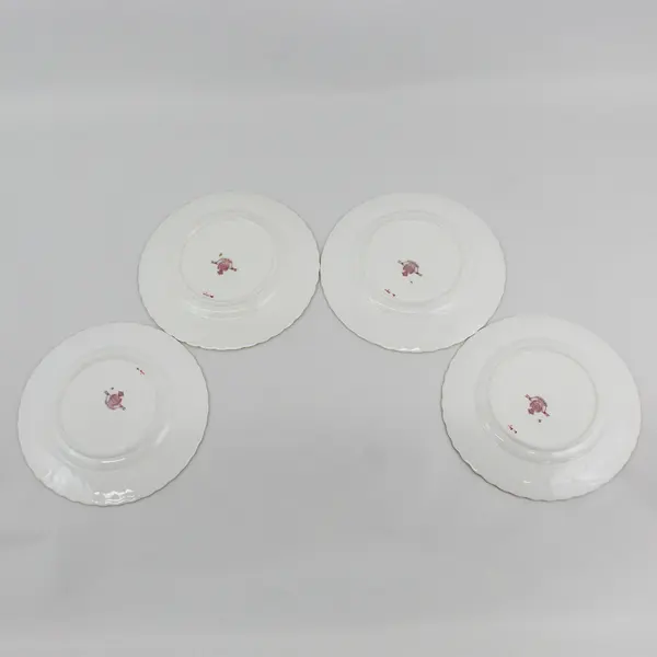 Set of 4 Vintage Minton Legacy Cream Bread Plates 6.25"