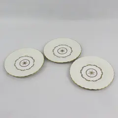 Set of 3 Vintage Minton Legacy Cream Bread Plates 6.25"