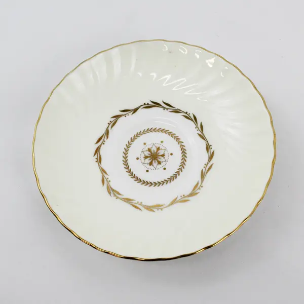  4 Vintage Minton Legacy Cream Demitasse Cups And Saucers