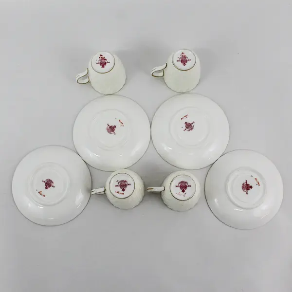  Set of 4 Vintage Minton Legacy Cream Coffee or Tea Cups And Saucers