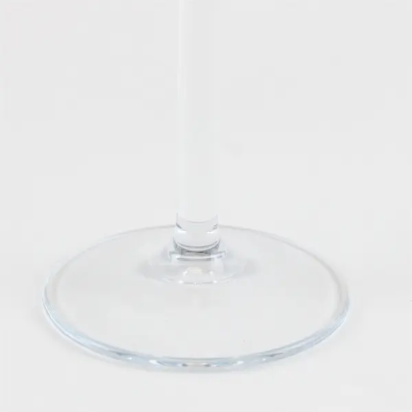 Lot of 2 Clear Glass Martini Cocktail Glasses 7.25" & 6.75" Unbranded