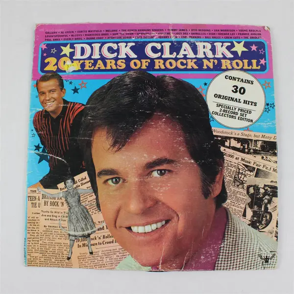 Dick Clark 20 Years Of Rock N' Roll 2-Record 12" Vinyl Set