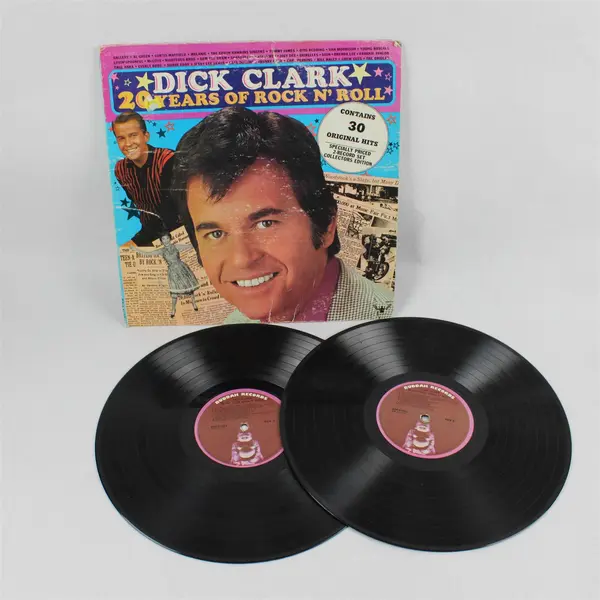 Dick Clark 20 Years Of Rock N' Roll 2-Record 12" Vinyl Set