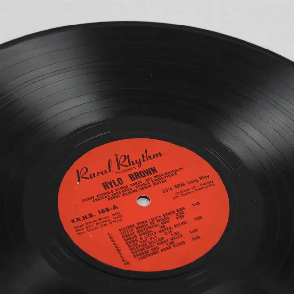 Hylo Brown Record RRHB 168 Rural Rhythm 12" Vinyl LP
