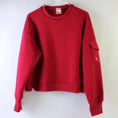 Cali Sport Red Athletic Pullover Sweatshirt Women's Size M