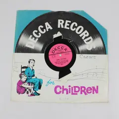 Danny Kaye Tubby the Tuba Decca CU-106 12in 78 RPM Record