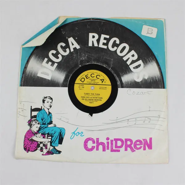 Danny Kaye Tubby the Tuba Decca CU-106 12in 78 RPM Record