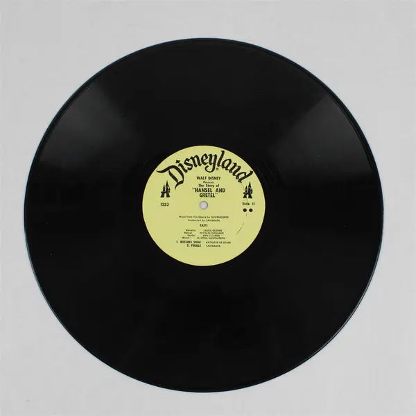 Disneyland Camarata Hansel and Gretel 12 Inch Vinyl Record Walt Disney
