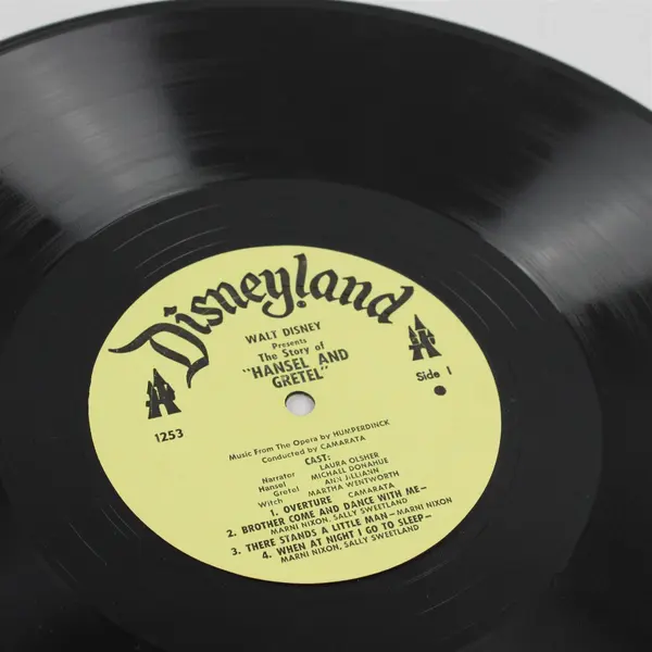 Disneyland Camarata Hansel and Gretel 12 Inch Vinyl Record Walt Disney